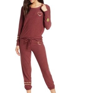 Chaser Cozy Golden Heart Pullover